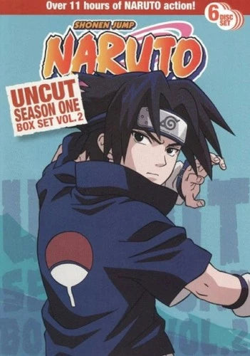 Naruto Uncut Season 1 Vol 2 Box Set DVD