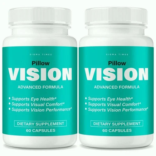 (2 Pack) Pillow Vision Capsules – PillowVision Natural Support for Healthy Eyes