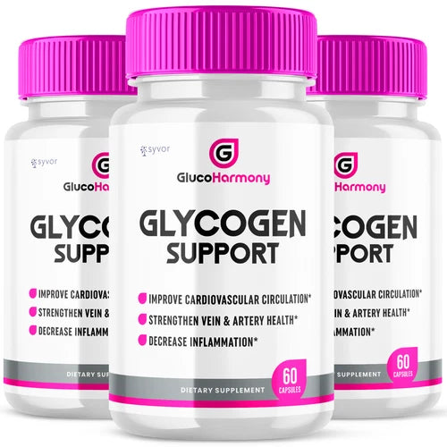 Gluco Harmony Advanced Formula Blood Support Balance Supplement 180 Capsules