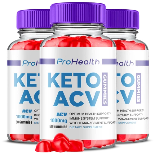 (3 Pack) Pro Health Keto ACV Gummies, Pro Health Keto ACV (180 Gummies)