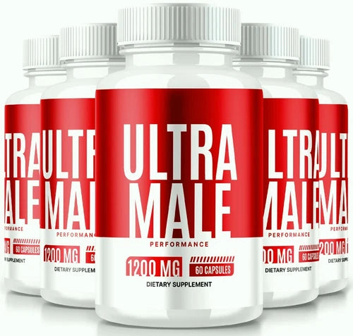 (5 Pack) Ultra Male Advanced Male Health Pills to Boost Vitality and Performance