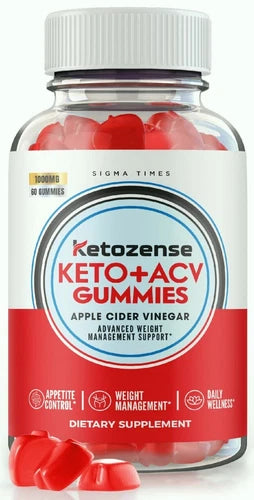 Ketozense Keto + ACV Advanced Weight Loss Gummies to Lose Belly Fat 60ct
