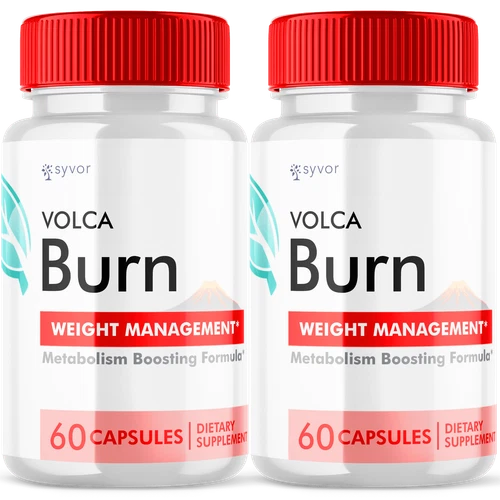 Volca Burn Advanced Formula Natural Energy & Workout Support Supplement 120 Caps