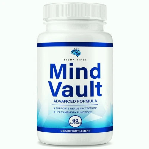 Mind Vault Supplement, MindVault Advanced Brain Health Support Formula 60ct