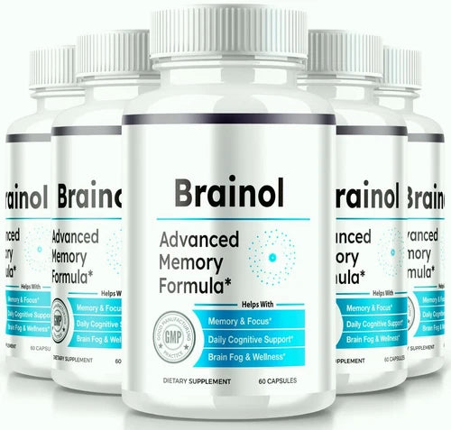 (5 Pack) Brainol Advanced Memory Formula for Ultimate Brain Optimization