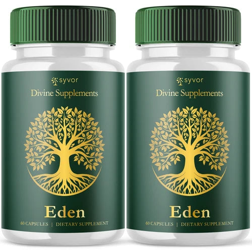 (2 Pack) Eden Advanced Formula Natural Energy & Fitness Vitamin 120 Capsules