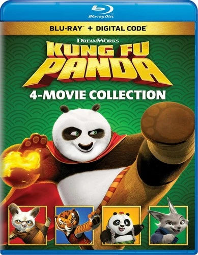 Kung Fu Panda 4 Movie Collection Blu-ray