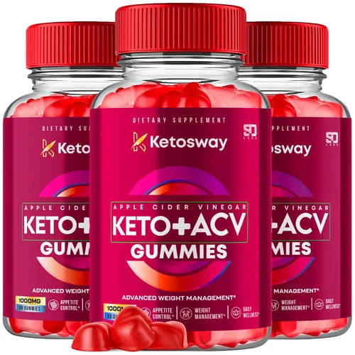 (3 Pack) Ketosway Keto, Keto Sway Keto ACV Weight Loss Gummies (180 Gummies)