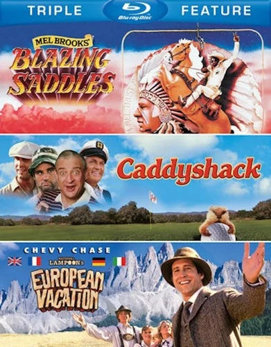 Blazing Saddles / Caddyshack / National Lampoon's European Vacation Blu-ray