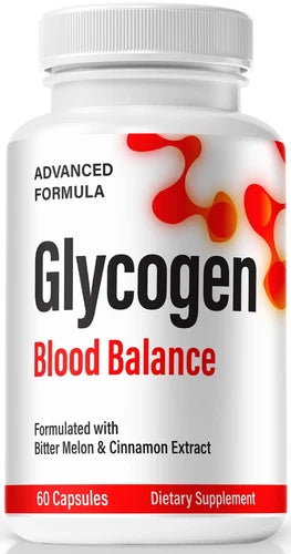 Glycogen Blood Balance Pill, All-Natural Formula To Support Blood Health 60ct