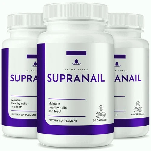 (3 Pack) Supranail Dietary Pills for Optimal Nail Health and Strength