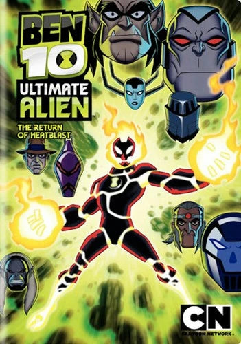 Cartoon Network Classic Ben 10 Ultimate Alien The Return of Heatblast DVD