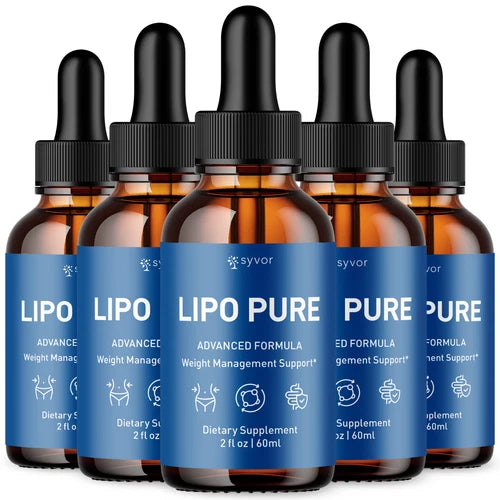 Lipo Pure Drops Advanced Formula Health & Fitness Support Supplement 150 Serving