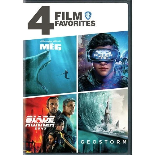 The Meg / Ready Player One / Blade Runner 2049 / Geostorm DVD