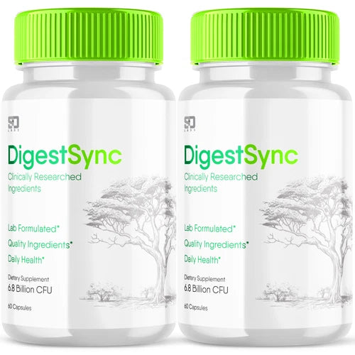 DigestSync Capsule - Promotes gut health and digestive comfort (2 Pack)