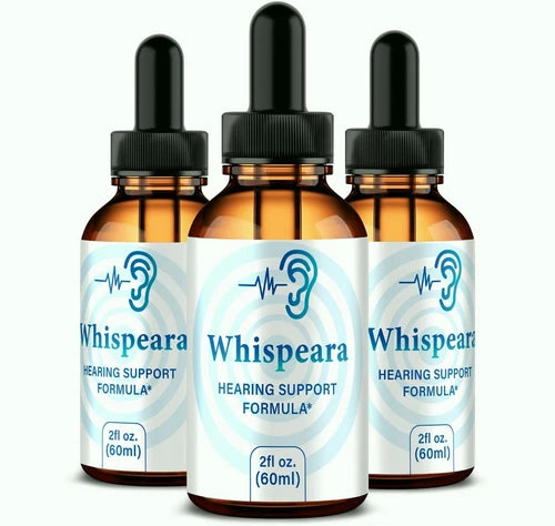(3 Pack) Whispeara Hearing Support Drops to Protect Neural Pathways