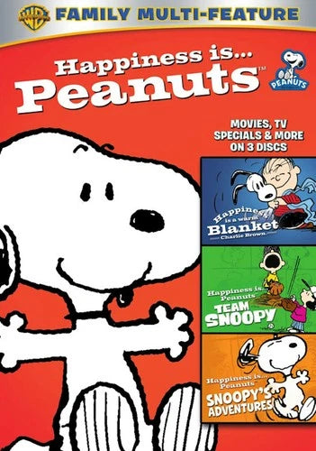 Happiness is... Peanuts 3 Pack of Fun DVD