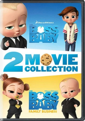 The Boss Baby 2-movie Collection DVD Alec Baldwin