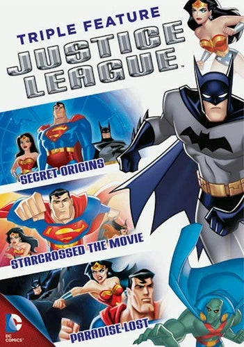 Justice League Triple Feature DVD