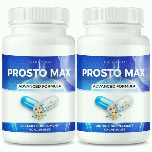 (2 Pack) Prosto Max for Men, ProstoMax Premium Prostate Health Support