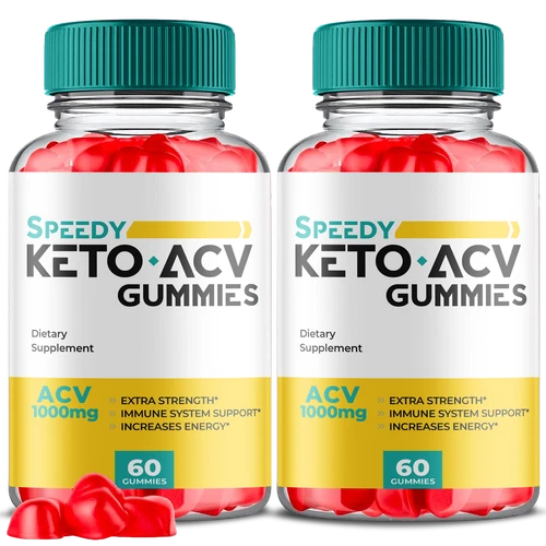 (2 Pack) Speedy Keto ACV Gummies, Speedy Keto Weight Loss (120 Gummies)