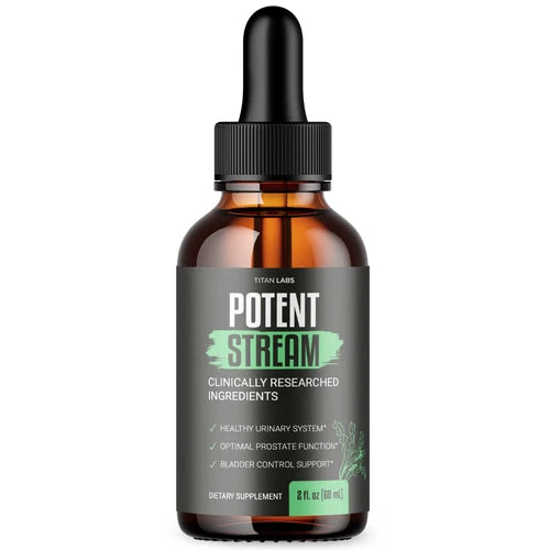 Potent Stream Drops, Potent Stream Prostate Support Drops (60 ML)