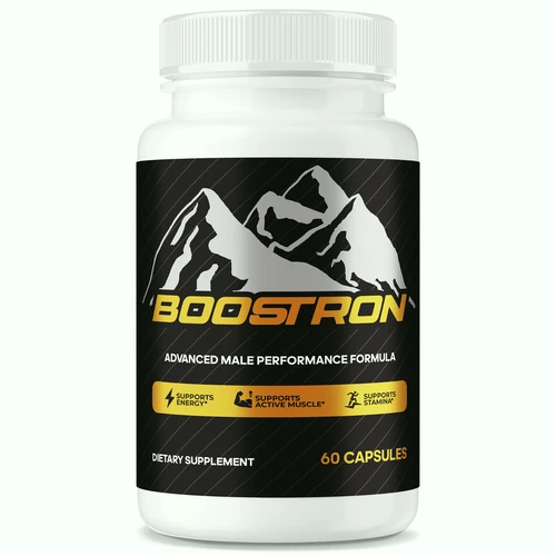 Boostron Pills for Men, Advanced Formula for Male Health Support 60ct