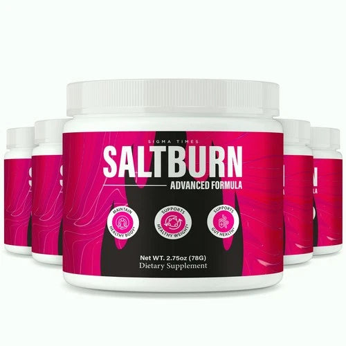 (5 Pack) Salt Burn Powder - SaltBurn Powder for Weight Loss