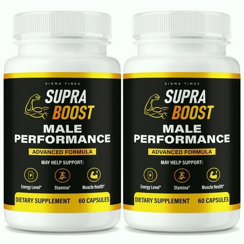(2 Pack) Supra Boost Male - Supra Boost Men Enhancement Capsulas