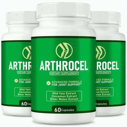 (3 Pack) Arthrocel Joint Health Support Pills, Advanced Formula for Mobility