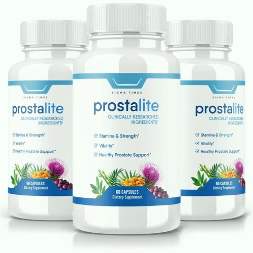 (3 Pack) Prostalite Advanced Male Health Pills to Support Prostate Function