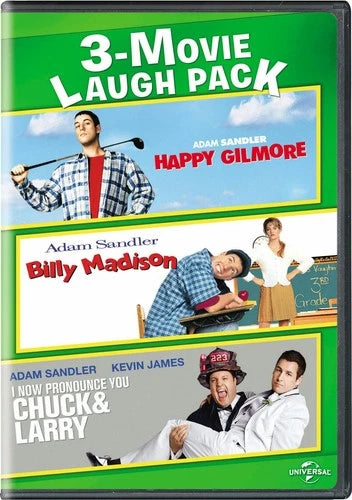 Happy Gilmore / Billy Madison / I Now Pronounce You Chuck & Larry DVD Br