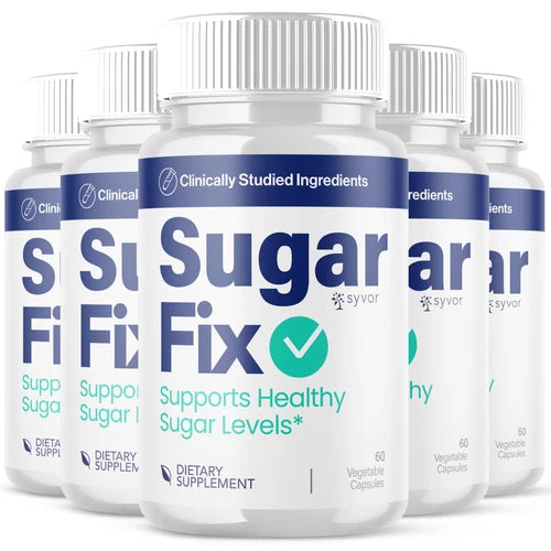 (5 Pack) Sugar Fix Blood Balance Advanced Support Glycogen Vitamin 300 Capsules