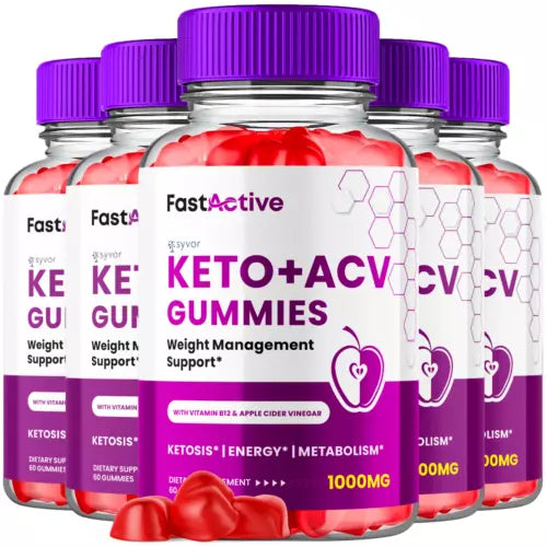 Fast Active Keto ACV Gummies Fast Active Maximum Strength Formula 300 Gummies