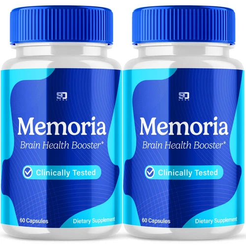 Memoria Capsules Support and Boost Memory & Brain Health (2 Pack)