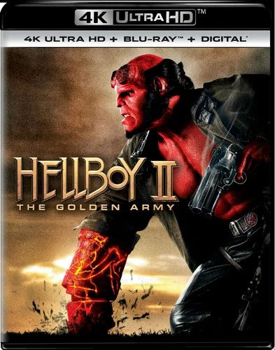 Hellboy 2 - The Golden Army 4K UHD Blu-ray Ron Perlman NEW