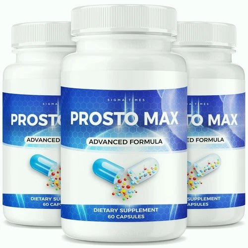 (3 Pack) Prosto Max for Men, ProstoMax Premium Prostate Health Support