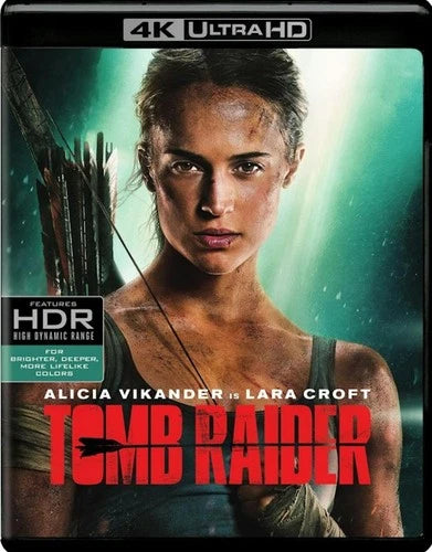 Tomb Raider 4K UHD Blu-ray Alicia Vikander NEW
