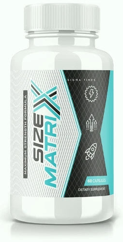 Size Matrix Capsules for Men, Male Health Support Pills for Boosting Energy 60ct
