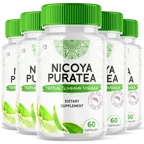 (5 Pack) Nicoya Puratea Tropical Slimming Formula Advanced Costa Rican Formula