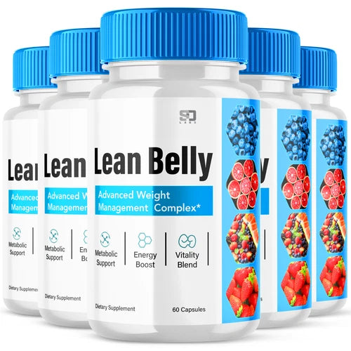 Ikaria Lean Belly Juice Weight Loss, Appetite Control Supplement Pill (5 Pack)
