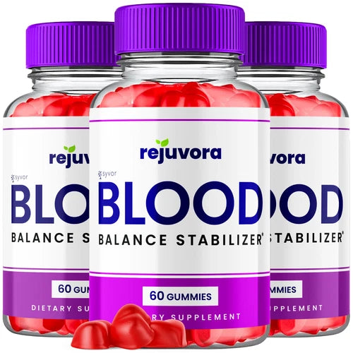 Rejuvora Advanced Blood Balance Support Supplement 1000MG Serving 180 Gummies