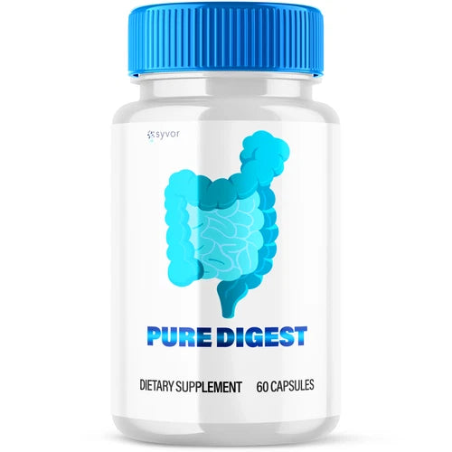 Pure Digest Probiotic Gut Health Formula Enhance Digestive Function 60 Capsules