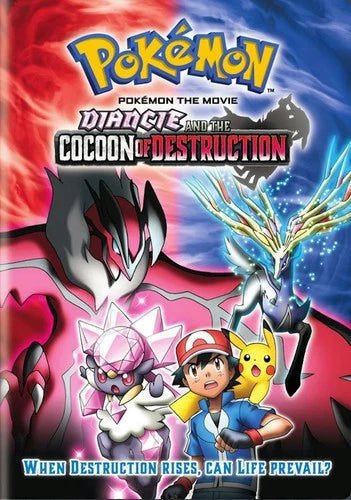 Pokemon the Movie Diancie and the Cocoon of Destruction DVD
