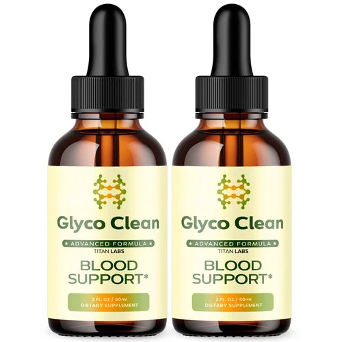 Glyco Clean Blood Drops - Support for Healthy Blood & Well-Being (2 Pack)