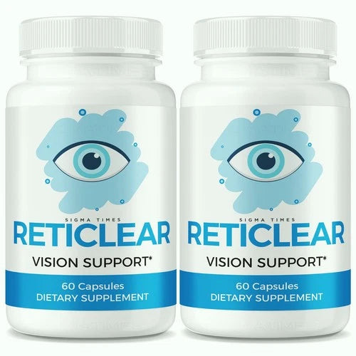 (2 Pack) Reticlear – Reti Clear Advanced Eye Support for Healthy Vision