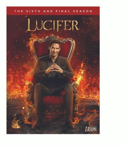 Lucifer The Sixth and Final Season DVD Tom Ellis