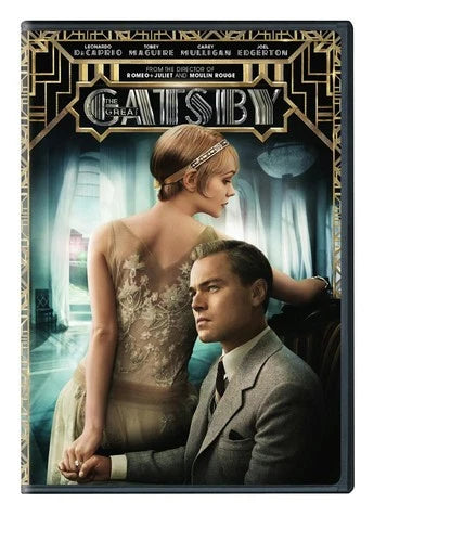 The Great Gatsby DVD Leonardo DiCaprio