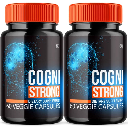 (2 Pack) Cogni Strong Pills, CogniStrong  Brain Health Nootropic (120 Capsules)